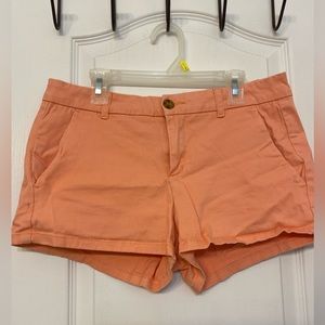 Selling salmon cotton shorts